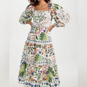 Farm Rio Summer Garden Midi